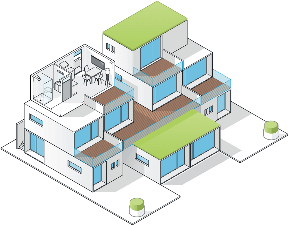 Modulbau Leipfinger Bader